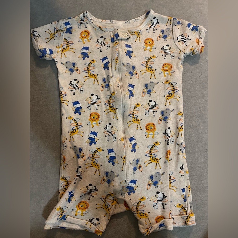 The Children's Place Multicolor Animal Print Bodysuit